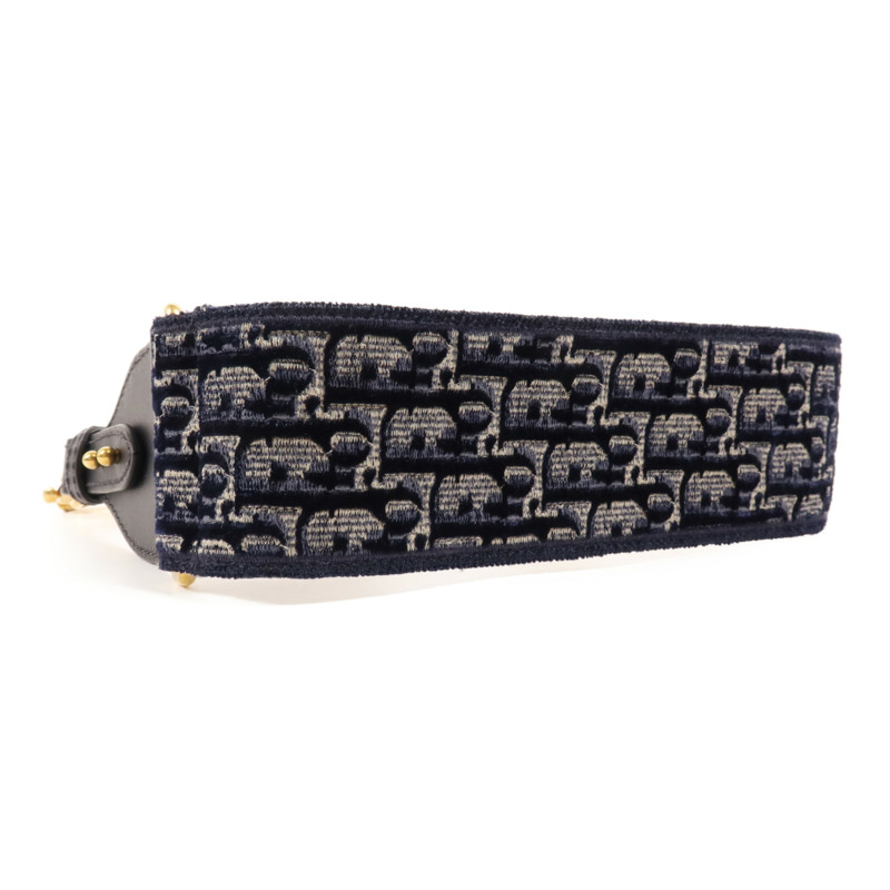 Dior 帆布Shoulder Strap金扣肩背帶-3