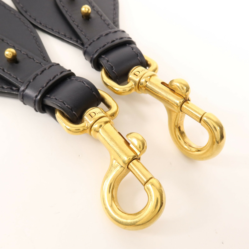 Dior 帆布Shoulder Strap金扣肩背帶-6