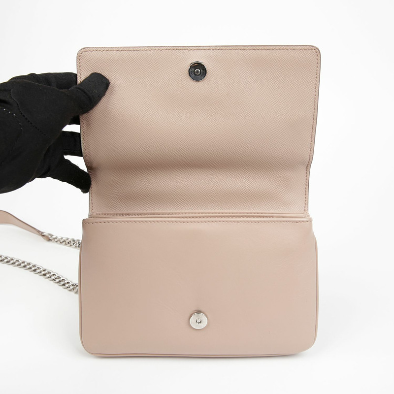 PRADA 翻蓋肩斜背包 1BD144-9