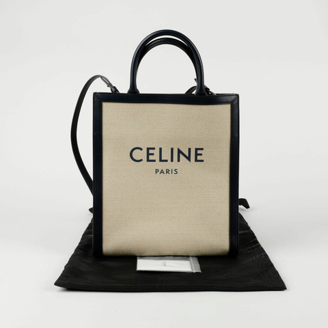 CELINE 豎款小型 Cabas 手提單肩包 192082DL4