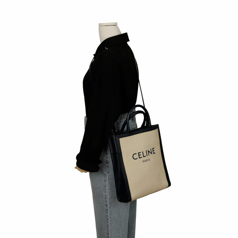 【包稅】CELINE 豎款小型 Cabas 手提單肩包 192082DL4-13