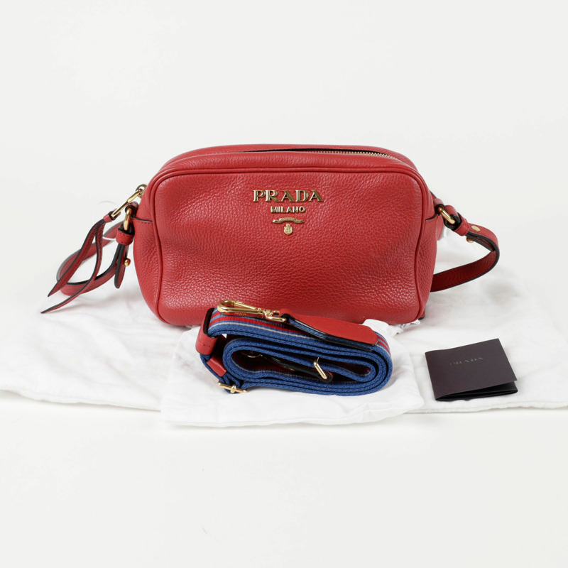 PRADA 1BH093 相機肩斜背包-0