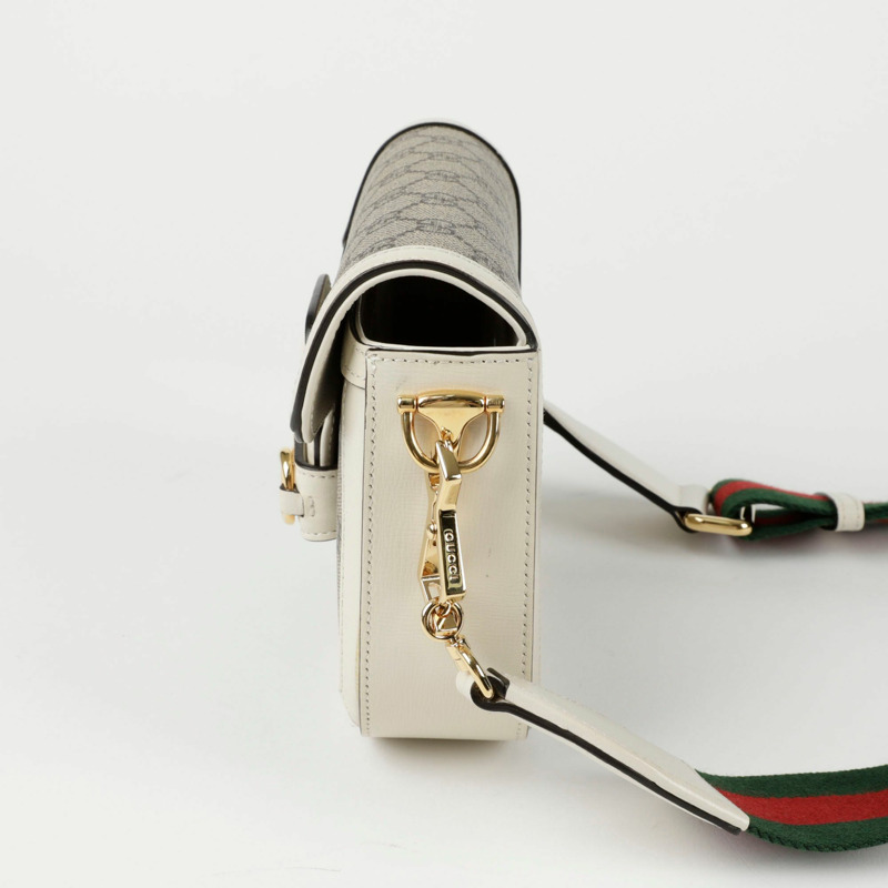 【包稅】GUCCI Horsebit 1955 迷你肩斜背包 658574-3