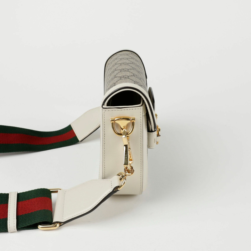【包稅】GUCCI Horsebit 1955 迷你肩斜背包 658574-7
