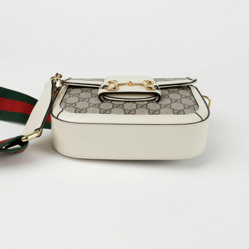 【包稅】GUCCI Horsebit 1955 迷你肩斜背包 658574-8