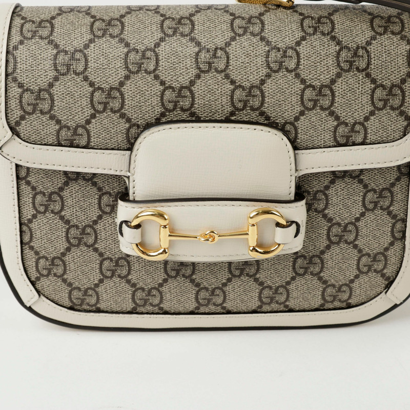 GUCCI Horsebit 1955 迷你肩斜背包 658574-1