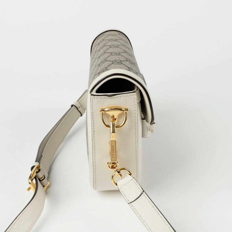 GUCCI Horsebit 1955 迷你肩斜背包 658574-4