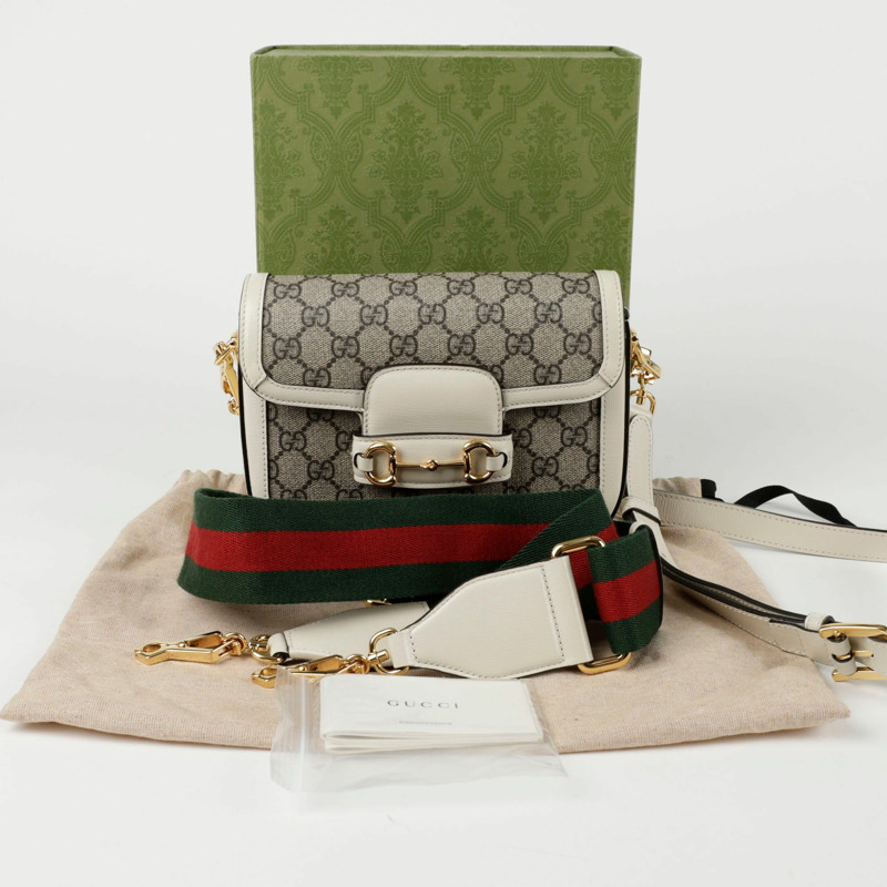 GUCCI Horsebit 1955 迷你肩斜背包 658574-6