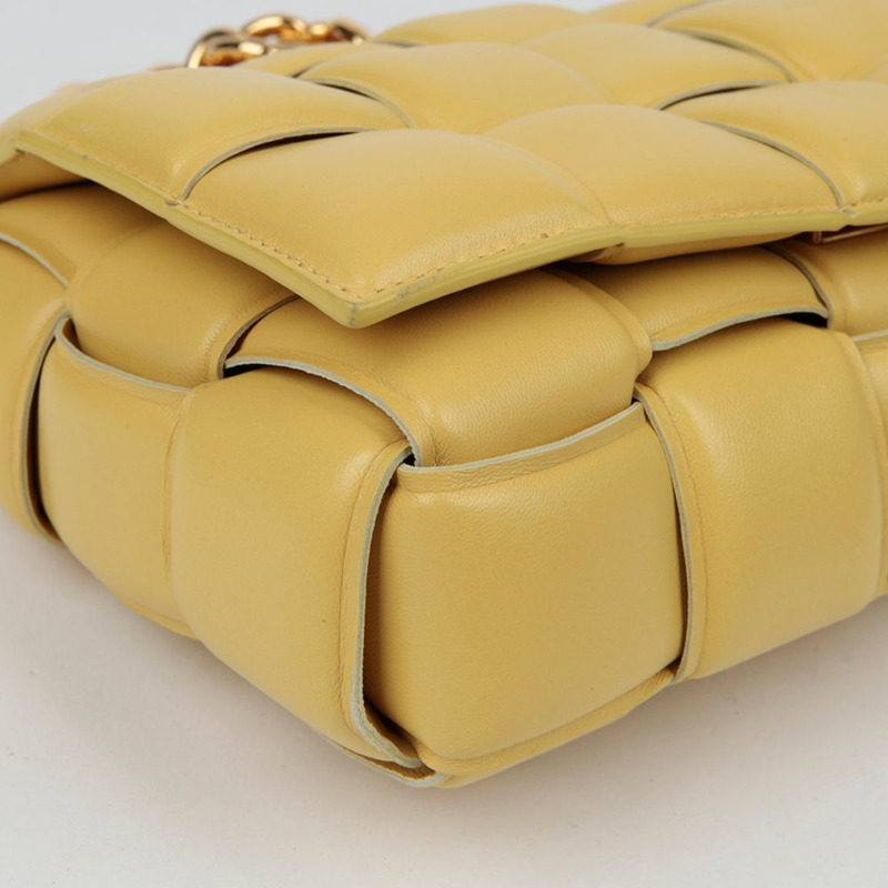 BOTTEGA VENETA 加厚卡式鏈條單肩斜背包 631421-6