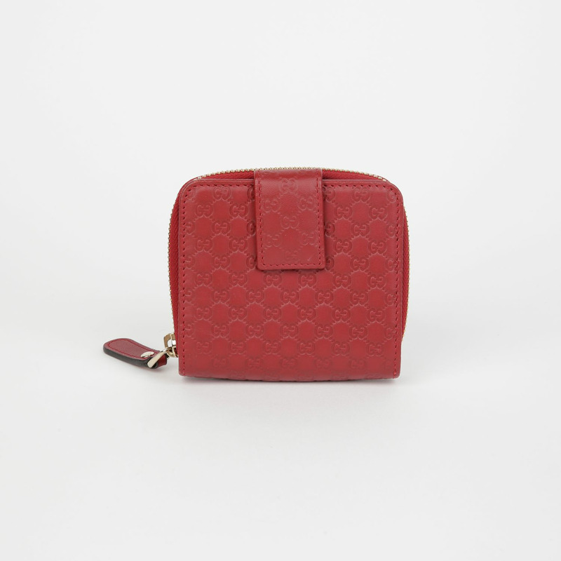 GUCCI Micro Shima 拉鍊錢包 449395-1
