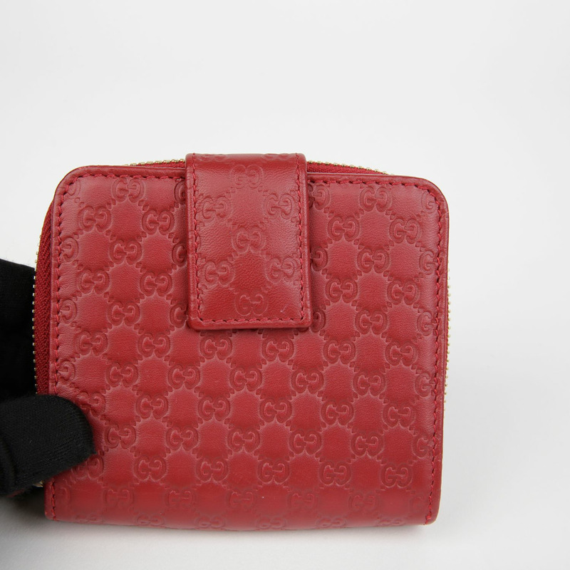 GUCCI Micro Shima 拉鍊錢包 449395-2