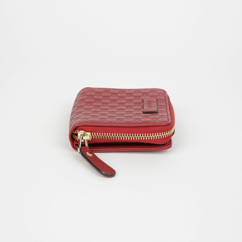 GUCCI Micro Shima 拉鍊錢包 449395-3