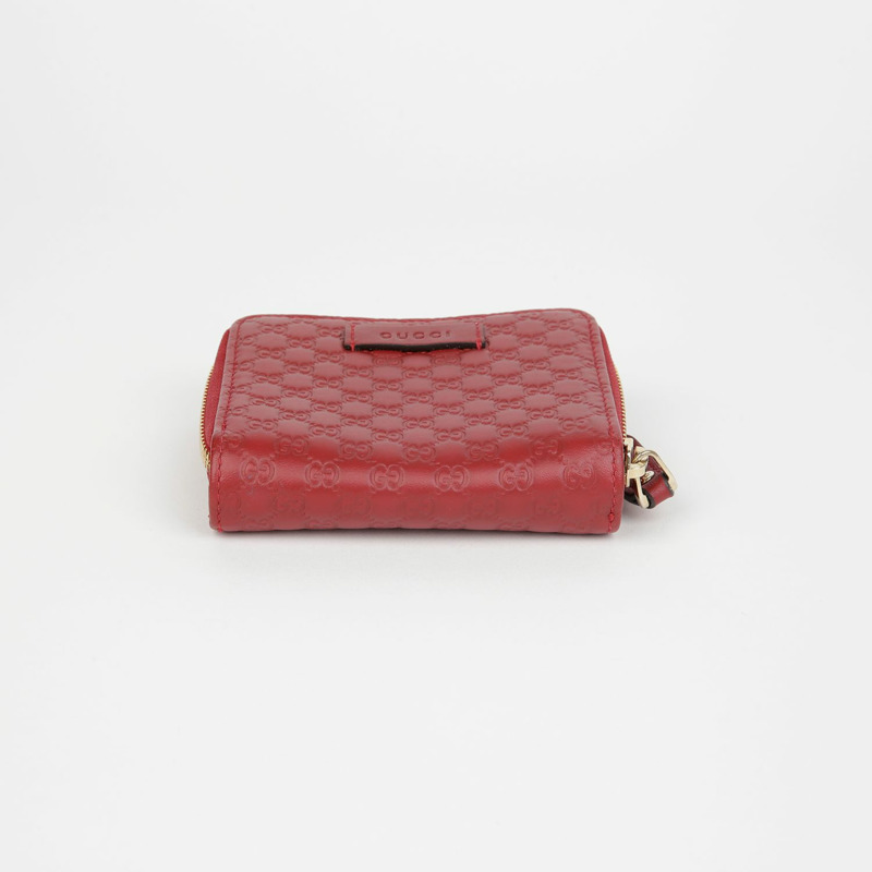 GUCCI Micro Shima 拉鍊錢包 449395-4