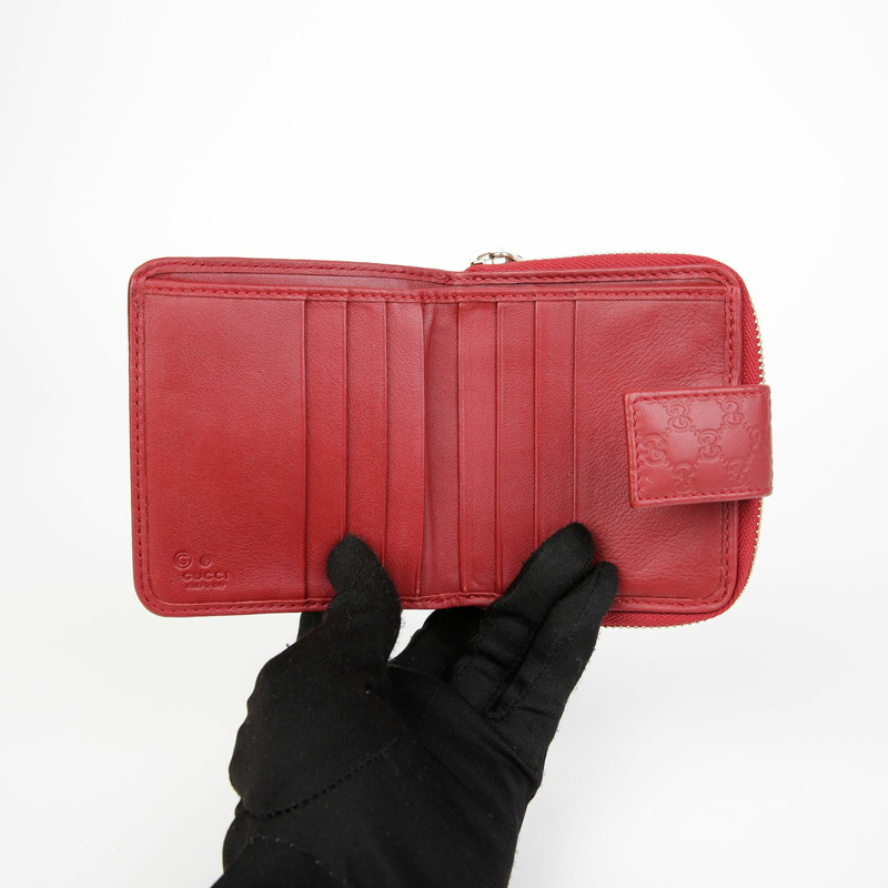 GUCCI Micro Shima 拉鍊錢包 449395-5