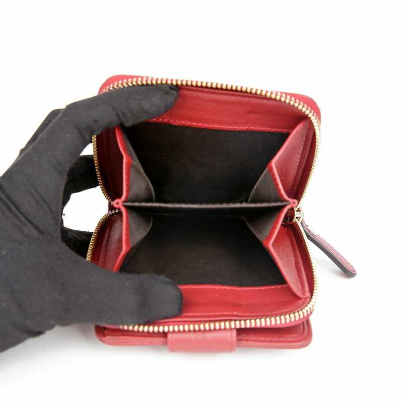 GUCCI Micro Shima 拉鍊錢包 449395-7