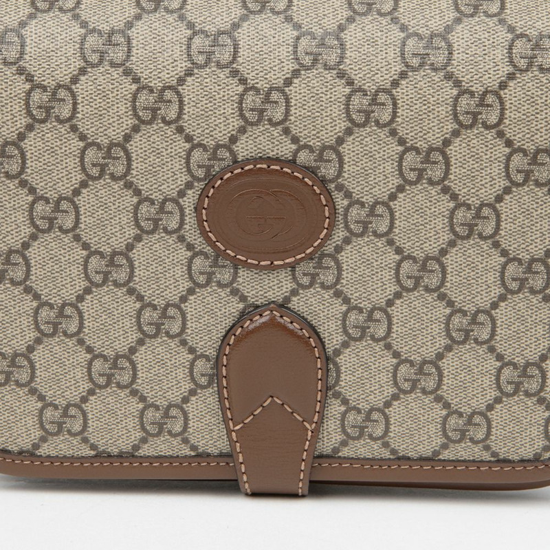 GUCCI 互扣式 G 迷你斜背包 671620-2