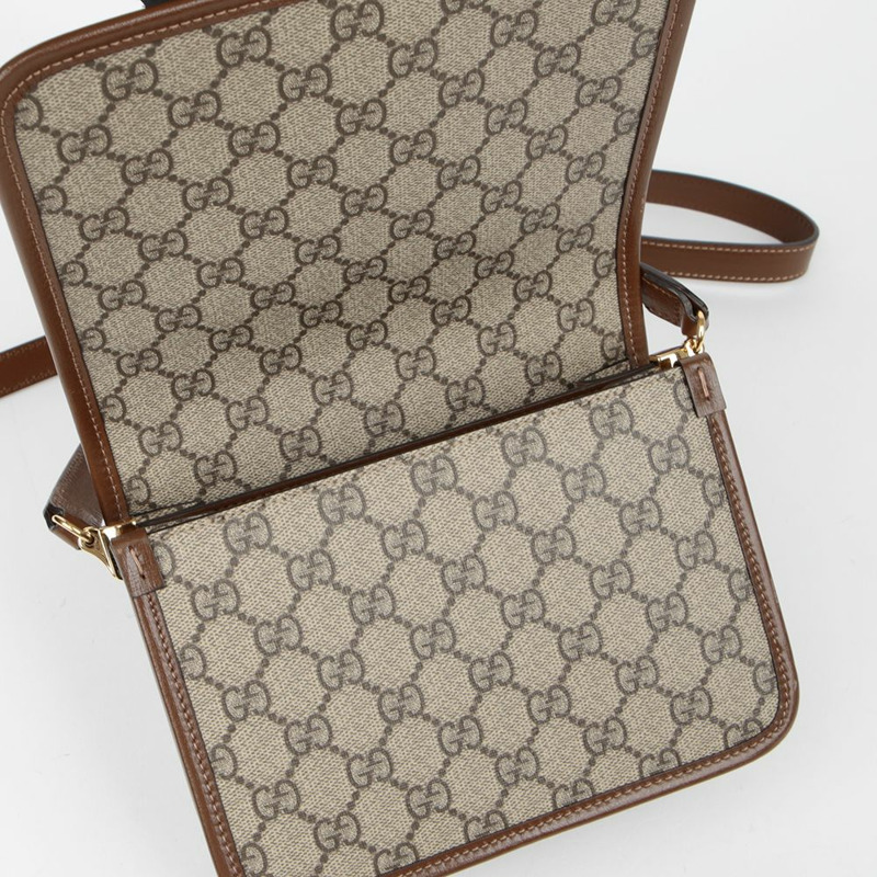 GUCCI 互扣式 G 迷你斜背包 671620-7