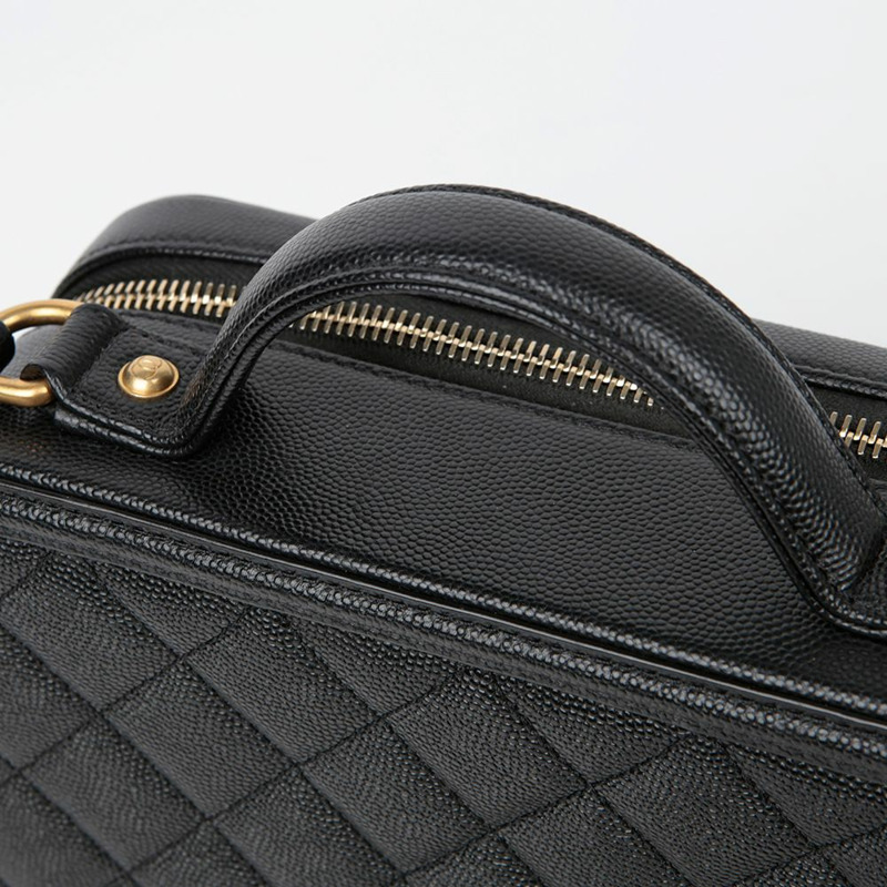 CHANEL Caviar Cosmetic 中型托特單肩包 A93343-4