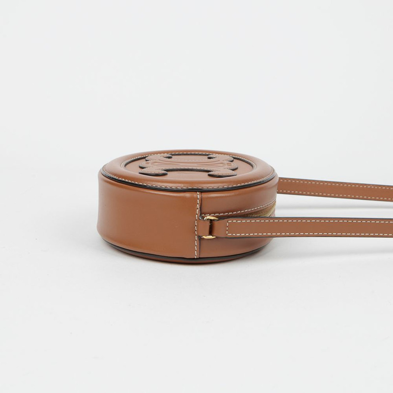 【包稅】CELINE 10I703DPQ Triopee 橢圓形脈動單肩斜背包-4