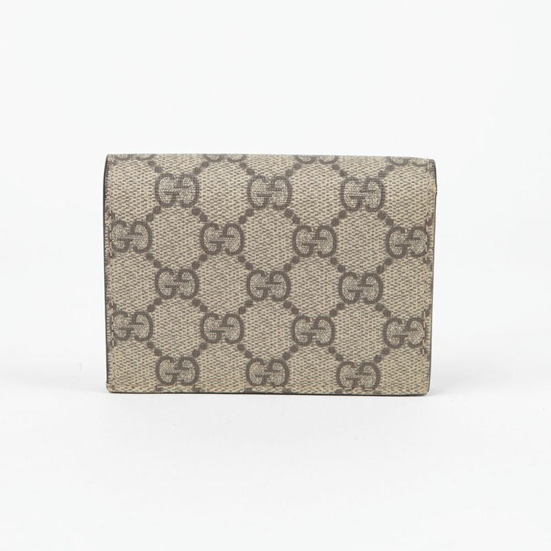 GUCCI 櫻桃裝飾卡包皮夾 476050-3