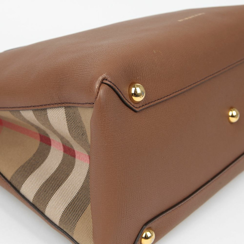 BURBERRY House Check Banner 中型托特單肩包 4023695-8