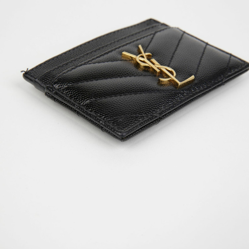 SAINT LAURENT 字母卡夾皮夾 423291-6
