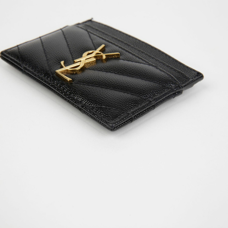 SAINT LAURENT 字母卡夾皮夾 423291-7