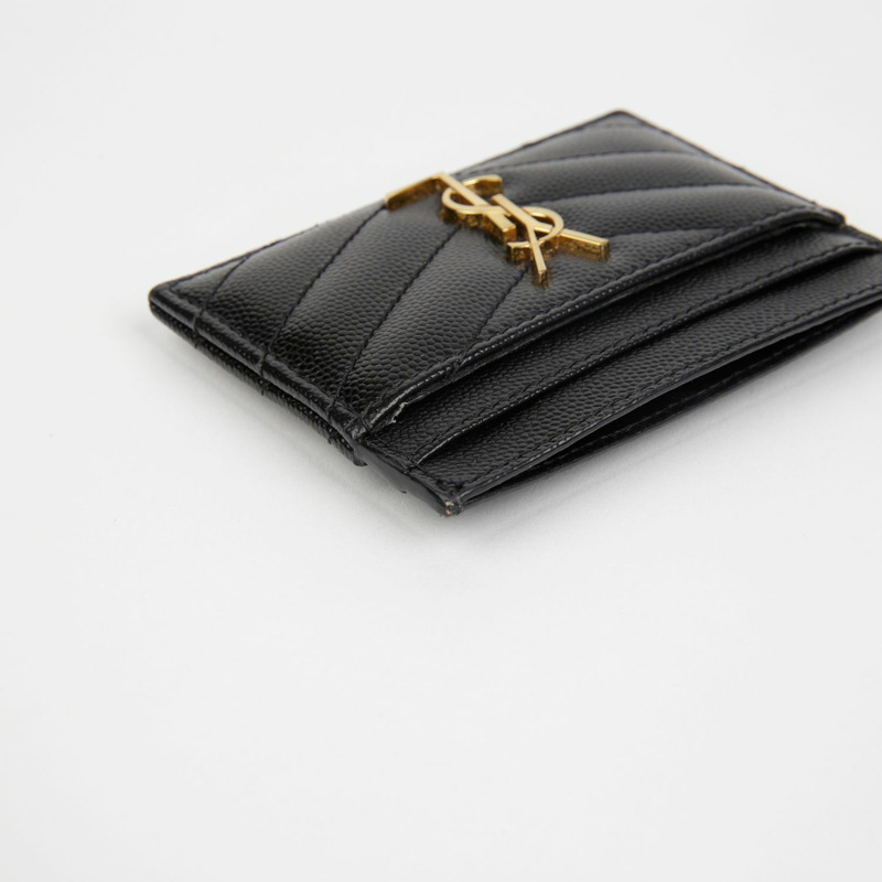 SAINT LAURENT 字母卡夾皮夾 423291-8