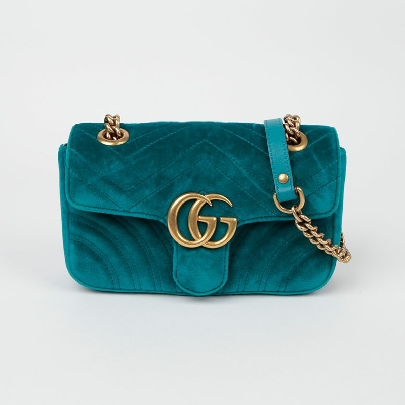 GUCCI GG Marmont 迷你肩斜背包 446744-1