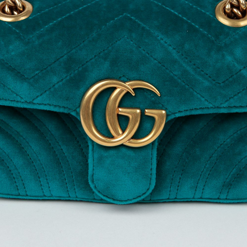 GUCCI GG Marmont 迷你肩斜背包 446744-2