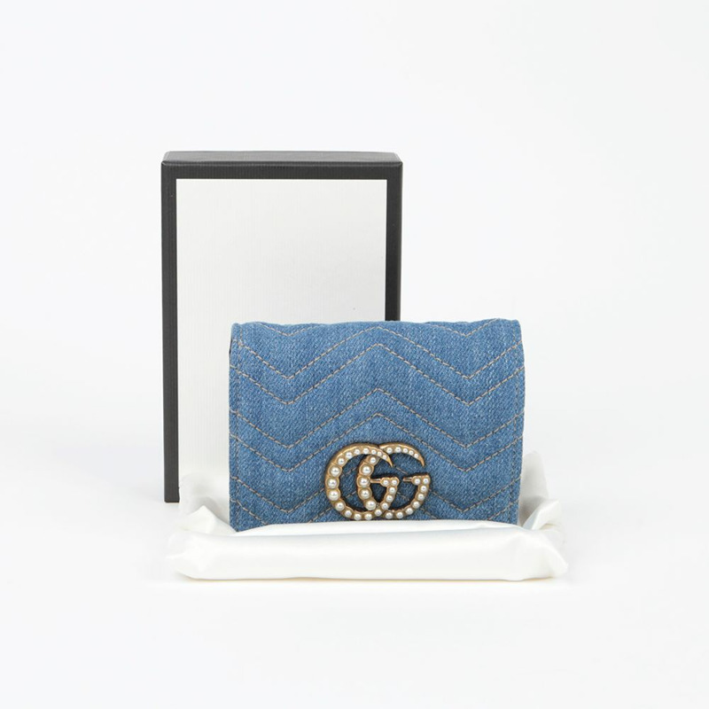 GUCCI GG Marmont 卡包錢包 466492-0
