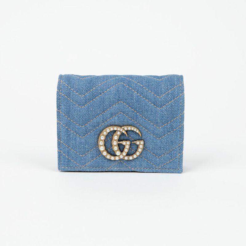 GUCCI GG Marmont 卡包錢包 466492-1