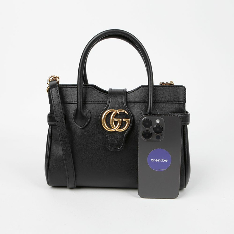 GUCCI GG Marmont 頂部提把托特單肩包 658450-7