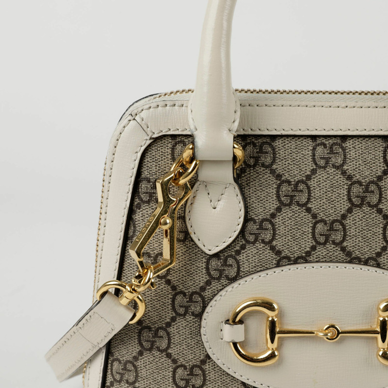GUCCI Horsebit 1955 迷你頂部提把托特單肩包 640716-1