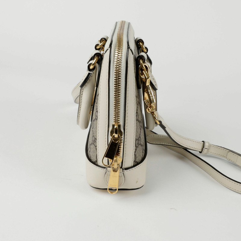 GUCCI Horsebit 1955 迷你頂部提把托特單肩包 640716-3