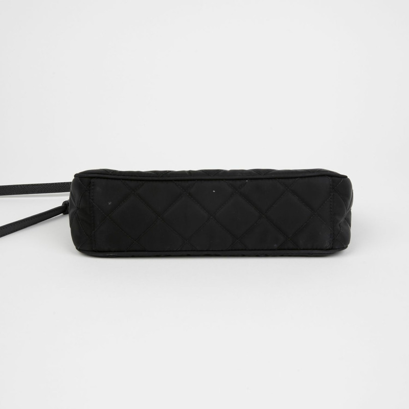 PRADA 絎縫鏈條單肩斜背包 1BH026-5