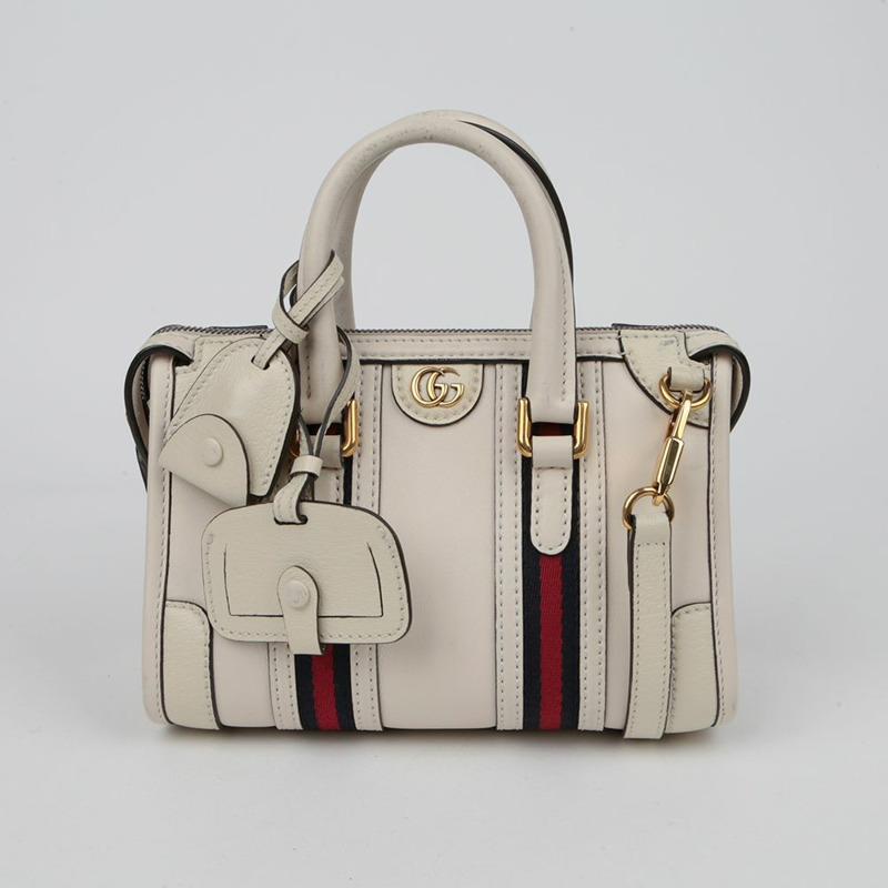 GUCCI Ophidia Web 迷你頂部提把托特單肩包 715771-0