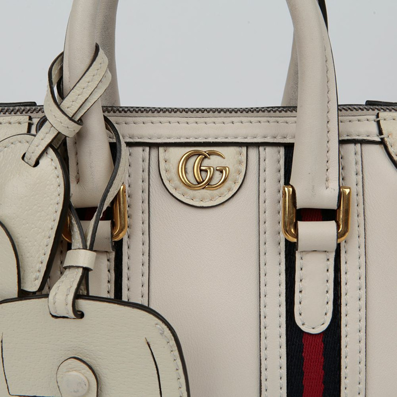 GUCCI Ophidia Web 迷你頂部提把托特單肩包 715771-2