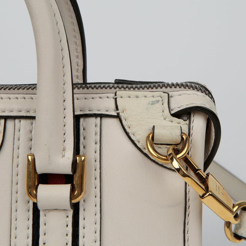 GUCCI Ophidia Web 迷你頂部提把托特單肩包 715771-3