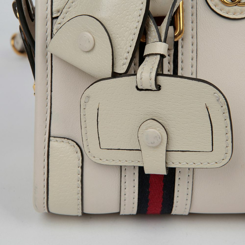 GUCCI Ophidia Web 迷你頂部提把托特單肩包 715771-4