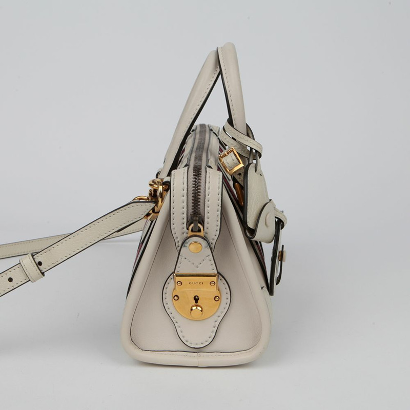 GUCCI Ophidia Web 迷你頂部提把托特單肩包 715771-9