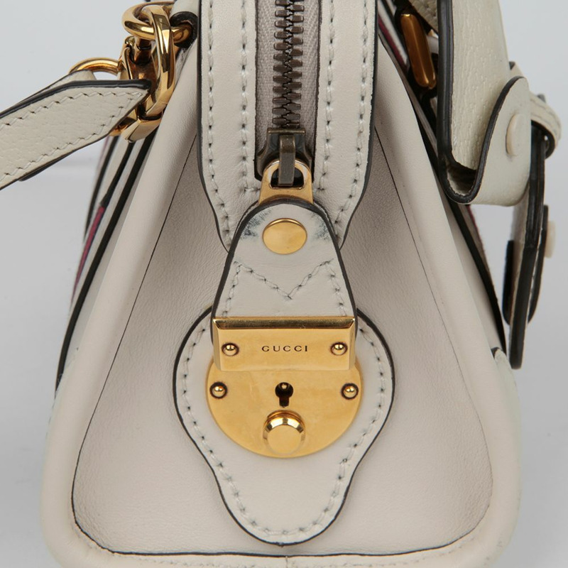 GUCCI Ophidia Web 迷你頂部提把托特單肩包 715771-10
