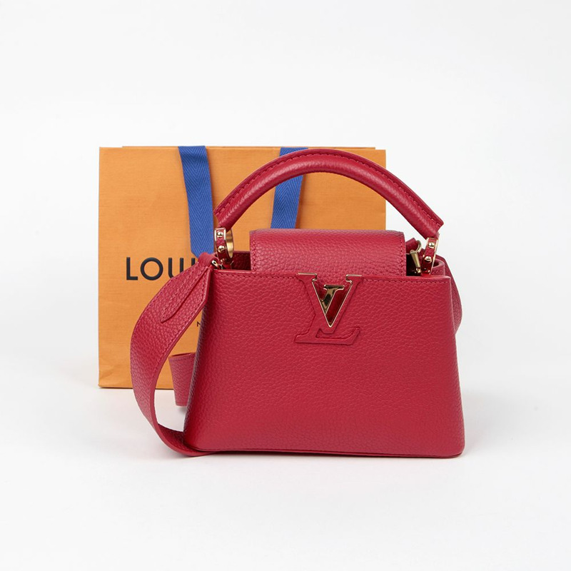 LOUIS VUITTON M52689 Capucines 迷你托特單肩包-0