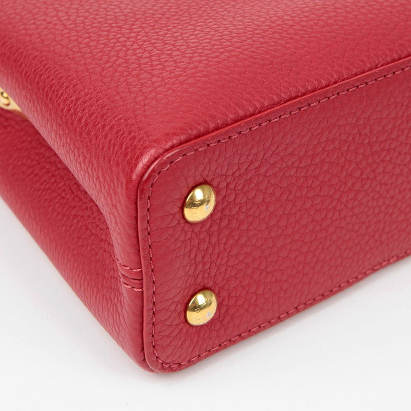 【包稅】LOUIS VUITTON M52689 Capucines迷你手提單肩包-7