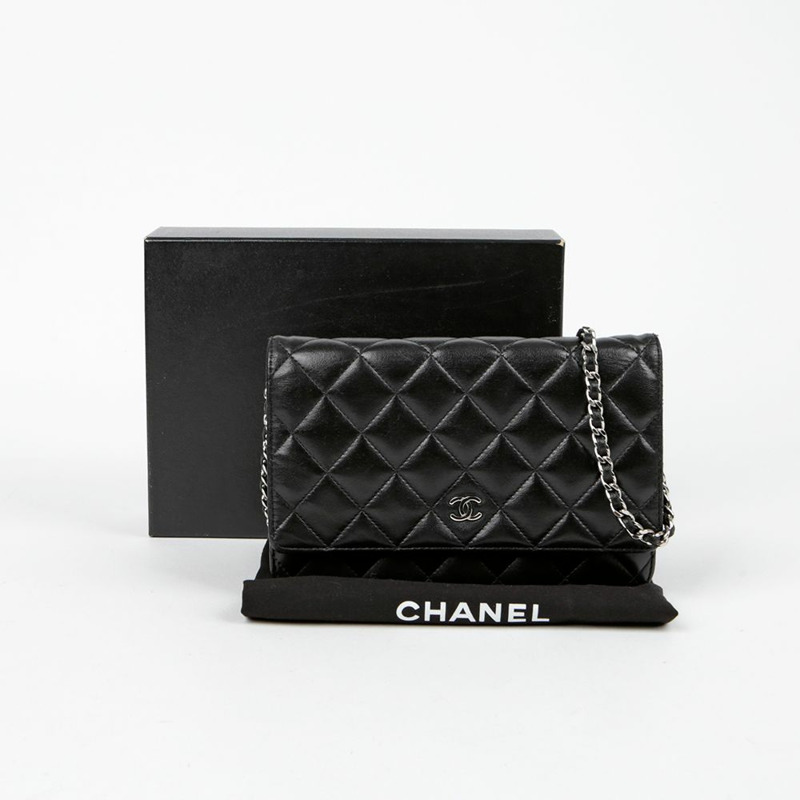 CHANEL AP0250 小羊皮經典WOC單肩斜背包-0