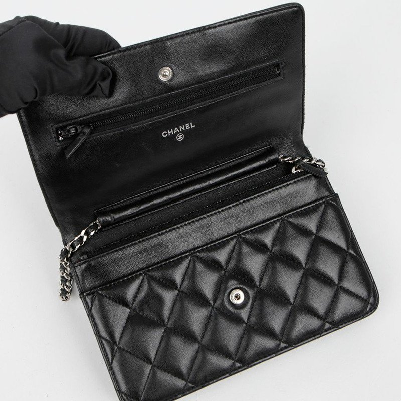 CHANEL AP0250 小羊皮經典WOC單肩斜背包-9