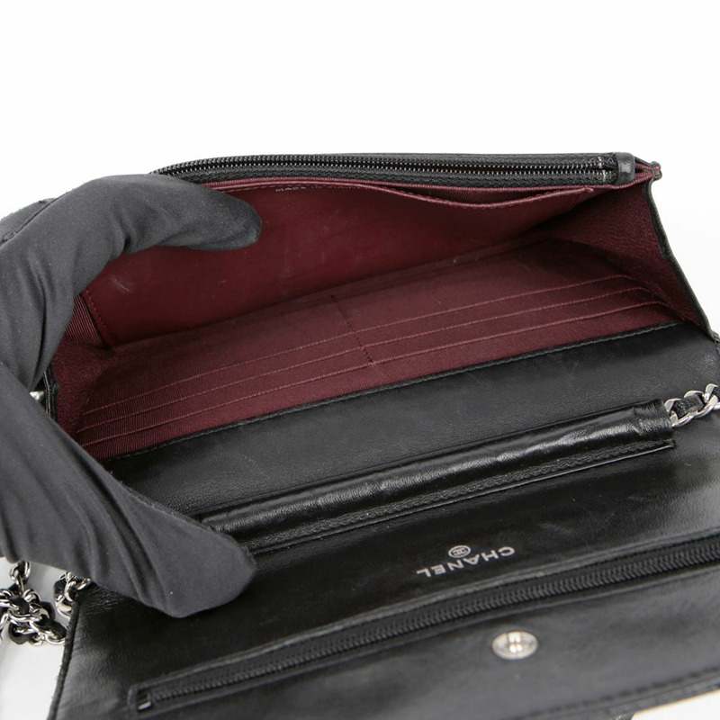 CHANEL AP0250 小羊皮經典WOC單肩斜背包-10