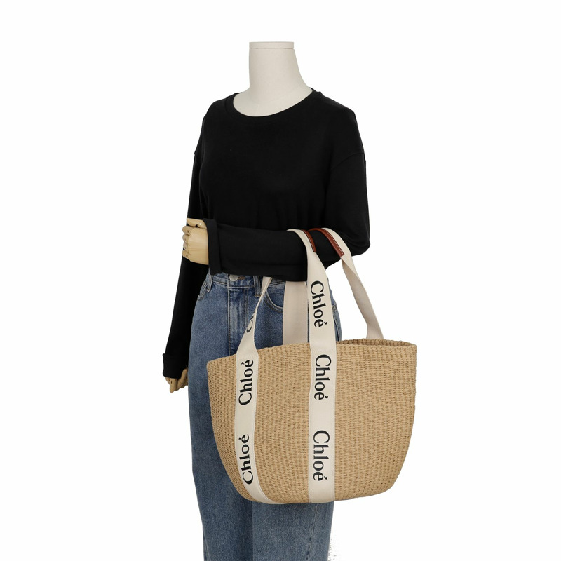 CHLOE CHC22SS380 Woody Basket 大手提包-10