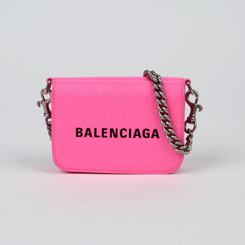BALENCIAGA 迷你現金鏈錢包 618145-1