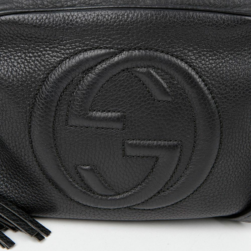 GUCCI Soho Disco 流蘇單肩斜背包 308364-1